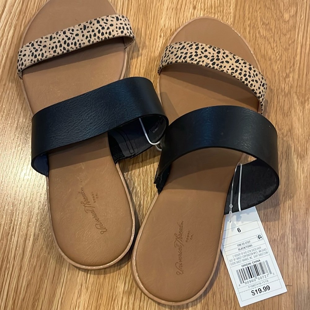 Strap sandals size 6